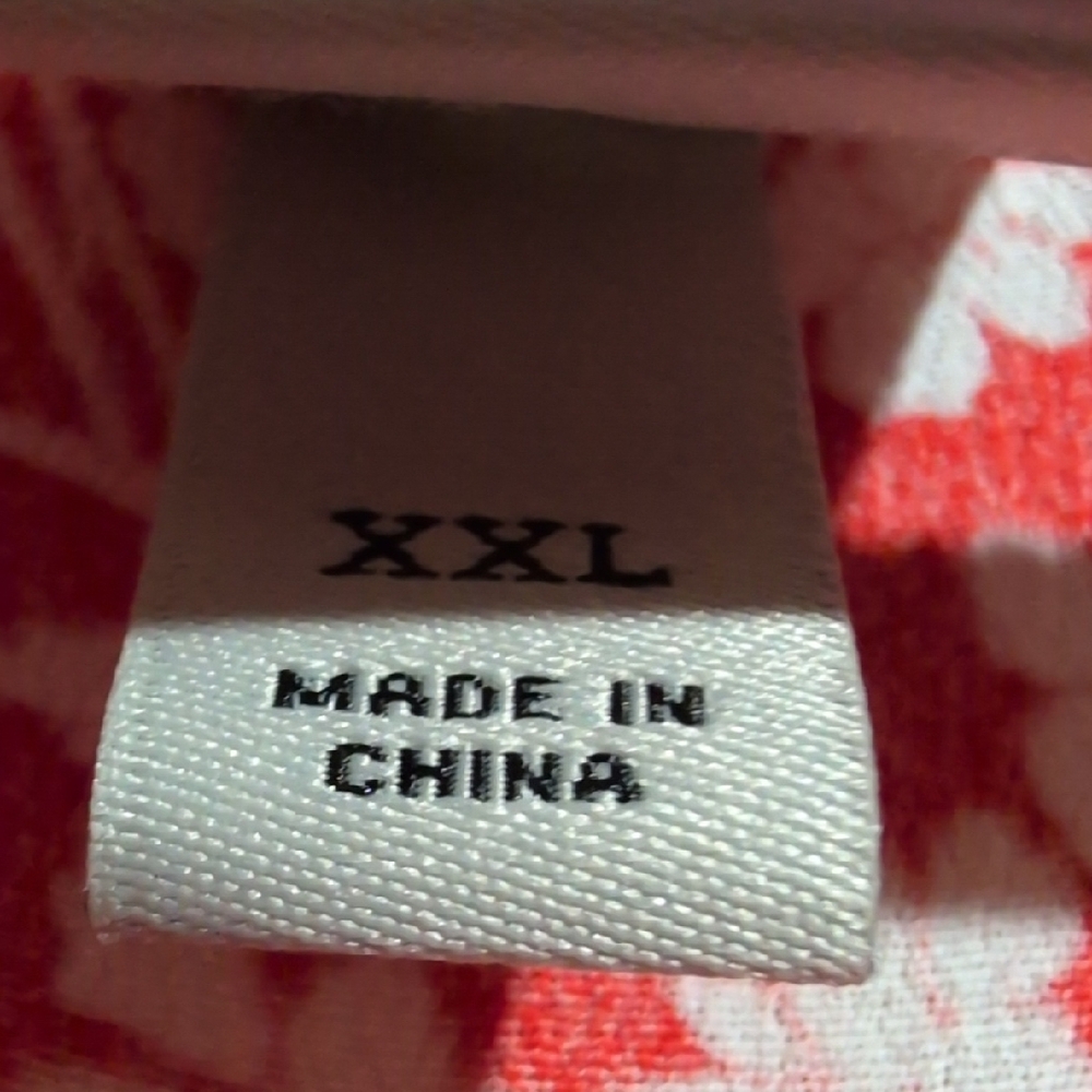 Red Floral Ruffle Maxi Dress XXL - Picture 5 of 6